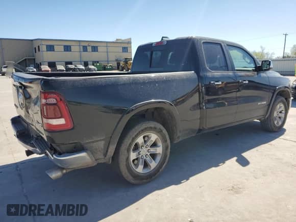 2020 Ram 1500 Laramie с VIN 1C6SRFDT2LN124629, выставлен на аукционе Copart как лот 49966375 с пробегом 92 527 миль миль и Списание • Salvage title. История ставок и продаж доступна на DreamBid. Изображение 3.