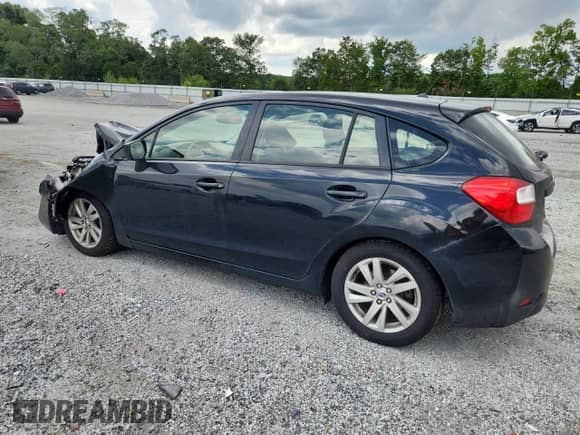 2016 Subaru Impreza Premium с VIN JF1GPAB60G8268078, выставлен на аукционе Copart как лот 65559165 с пробегом Не указан миль и Списание • Salvage title. История ставок и продаж доступна на DreamBid. Изображение 2.