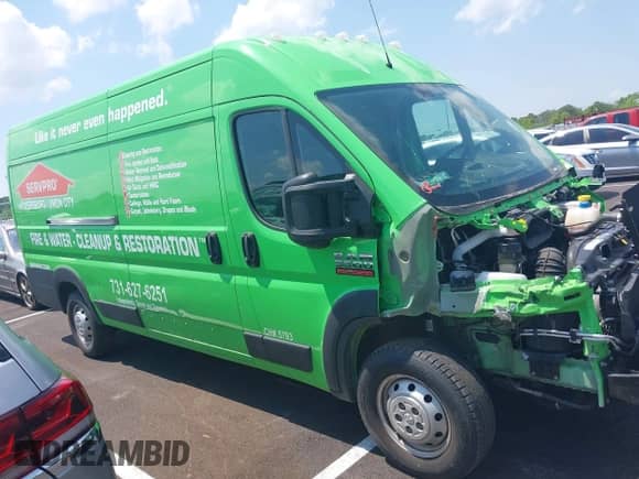 2021 Ram ProMaster Cargo с VIN 3C6MRVJG7ME545200, выставлен на аукционе IAAI как лот 42124506 с пробегом 80 824 миль миль и . История ставок и продаж доступна на DreamBid. Изображение 13.