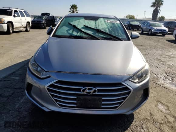 2017 Hyundai Elantra SE with VIN 5NPD74LF0HH073596, listed as a Copart auction lot 87018875 with 198,975 mi miles and Salvage title. Bid and sale history available at DreamBid. Image 5.