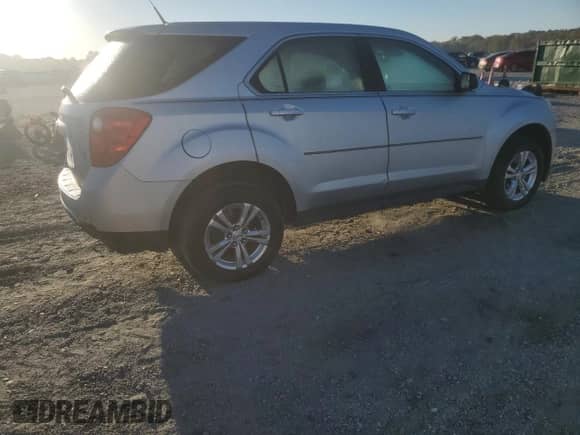 2012 Chevrolet Equinox LS with VIN 2GNALBEK6C1231048, listed as a Copart auction lot 87411335 with 107,396 mi miles and Clean title. Bid and sale history available at DreamBid. Image 3.