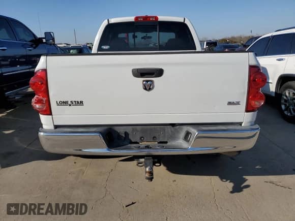 2007 Dodge 2500 SLT with VIN 3D7KR28C67G704224, listed as a Copart auction lot 44960204 with 247,373 mi miles and Clean title. Bid and sale history available at DreamBid. Image 6.
