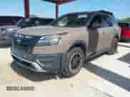 2023 Nissan Pathfinder Rock Creek with VIN 5N1DR3BD1PC228800, listed as a IAAI auction lot 42119090 with Not provided miles and . Bid and sale history available at DreamBid. Image 2.