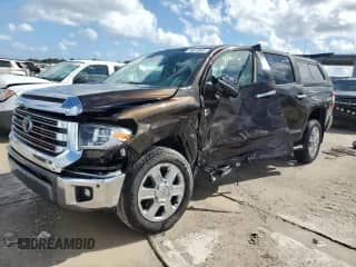 2020 Toyota Tundra Platinum with VIN 5TFGY5F15LX270602, listed as a Copart auction lot 76875064 with 54,258 mi miles and Salvage title. Bid and sale history available at DreamBid. Image 1.
