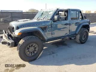 2024 Jeep Wrangler Rubicon 392 с VIN 1C4RJXSJ1RW304189, выставлен на аукционе Copart как лот 45118255 с пробегом 6 115 миль миль и Списание • Salvage title. История ставок и продаж доступна на DreamBid. Изображение 1.