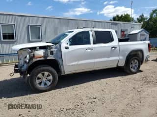 2019 GMC Sierra 1500 with VIN 3GTP9AEHXKG158028, listed as a Copart auction lot 68120724 with 92,210 mi miles and Salvage title. Bid and sale history available at DreamBid. Image 1.