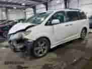 2014 Toyota Sienna SE with VIN 5TDXK3DC2ES442961, listed as a Copart auction lot 70143165 with 204,488 mi miles and Non repairable. Bid and sale history available at DreamBid. Image 1.
