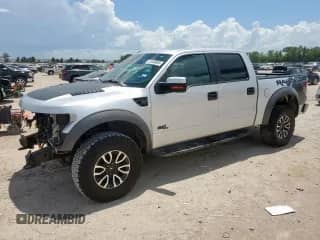 2012 Ford F-150 SVT Raptor z VIN 1FTFW1R64CFC19244, wystawiony jako Copart lot #61848045 z przebiegiem 202 645 mil mil oraz Szkoda całkowita • Salvage title. Historia ofert i sprzedaży dostępna na DreamBid. Obrazek 1.