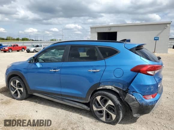 2018 Hyundai Tucson Limited with VIN KM8J3CA21JU618883, listed as a Copart auction lot 81391435 with 115,021 mi miles and Salvage title. Bid and sale history available at DreamBid. Image 2.