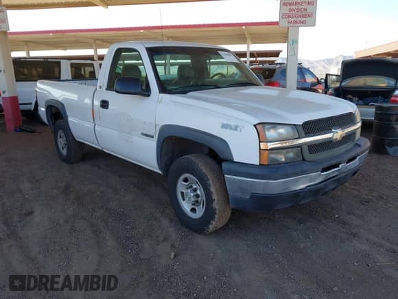 2003 Chevrolet Silverado 2500 Work Truck с VIN 1GCGC24U43Z321585, выставлен на аукционе IAAI как лот 41850855 с пробегом 142 417 миль миль и . История ставок и продаж доступна на DreamBid. Изображение 1.