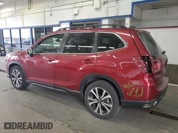 2024 Subaru Forester Limited z VIN JF2SKALC9RH461096, wystawiony jako Copart lot #82343545 z przebiegiem 15 819 mil mil oraz Szkoda całkowita • Salvage title. Historia ofert i sprzedaży dostępna na DreamBid. Obrazek 2.