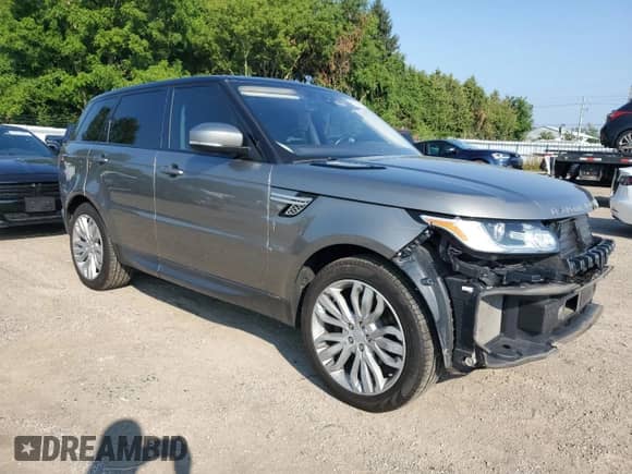 2017 Land Rover Range Rover Sport HSE with VIN SALWR2FK6HA165621, listed as a Copart auction lot 67620675 with 110,126 mi miles and Salvage title. Bid and sale history available at DreamBid. Image 4.