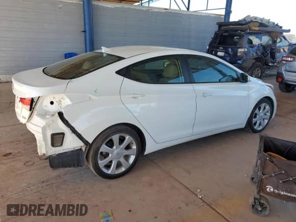 2013 Hyundai Elantra Limited с VIN 5NPDH4AE5DH426433, выставлен на аукционе Copart как лот 85849615 с пробегом 76 311 миль миль и Списание • Salvage title. История ставок и продаж доступна на DreamBid. Изображение 3.