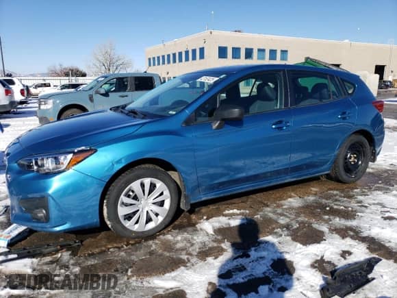 2017 Subaru Impreza with VIN 4S3GTAA68H1752095, listed as a Copart auction lot 42152425 with 60,928 mi miles and Clean title. Bid and sale history available at DreamBid. Image 1.
