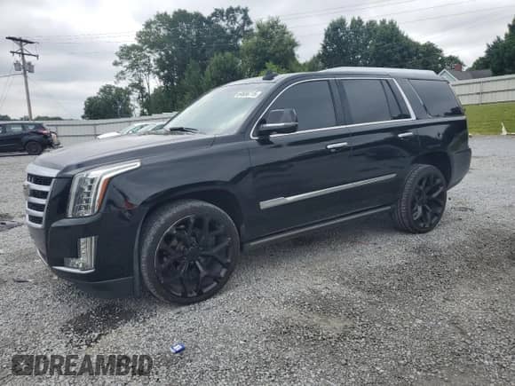 2015 Cadillac Escalade Premium z VIN 1GYS4NKJ0FR523856, wystawiony jako Copart lot #64656715 z przebiegiem 142 235 mil mil oraz Szkoda całkowita • Salvage title. Historia ofert i sprzedaży dostępna na DreamBid. Obrazek 1.