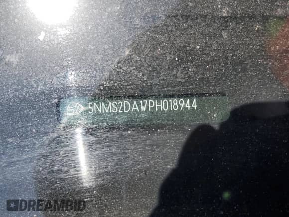 2023 Hyundai Santa Fe Blue z VIN 5NMS2DA17PH018944, wystawiony jako Copart lot #71478735 z przebiegiem 39 219 mil mil oraz Szkoda całkowita • Salvage title. Historia ofert i sprzedaży dostępna na DreamBid. Obrazek 13.