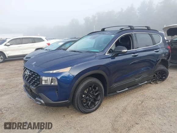 2023 Hyundai Santa Fe XRT with VIN 5NMS6DAJ9PH509987, listed as a IAAI auction lot 42975001 with 25,625 mi miles and . Bid and sale history available at DreamBid. Image 2.