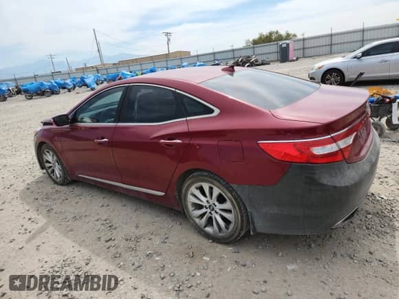 2014 Hyundai Azera z VIN KMHFG4JG0EA348385, wystawiony jako Copart lot #71237155 z przebiegiem 134 921 mil mil oraz Szkoda całkowita • Salvage title. Historia ofert i sprzedaży dostępna na DreamBid. Obrazek 2.