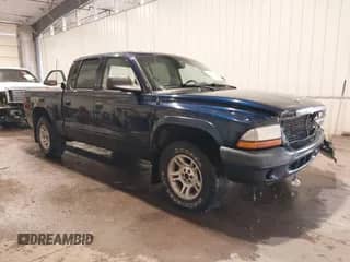 2004 Dodge Dakota Sport with VIN 1D7HL38N44S634018, listed as a IAAI auction lot 42241205 with 189,528 mi miles and . Bid and sale history available at DreamBid. Image 1.