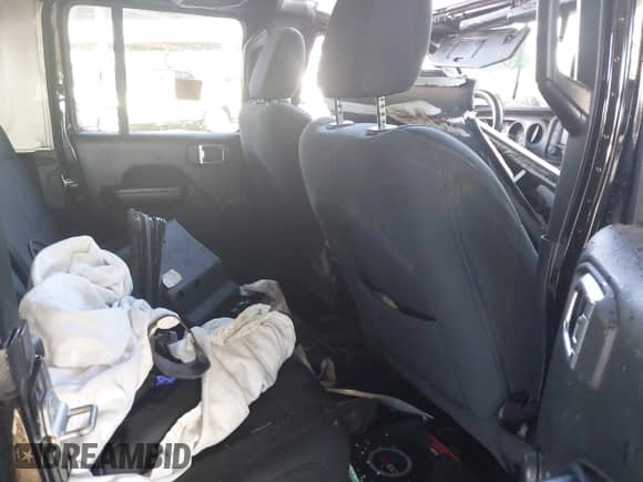 2021 Jeep Wrangler Unlimited Sport Altitude with VIN 1C4HJXDG4MW614164, listed as a IAAI auction lot 41488400 with 49,905 mi miles and . Bid and sale history available at DreamBid. Image 8.