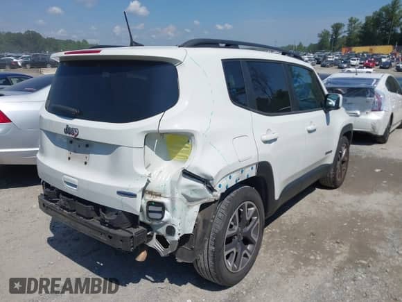 2018 Jeep Renegade Latitude with VIN ZACCJABB0JPH75926, listed as a IAAI auction lot 42998900 with 134,013 mi miles and . Bid and sale history available at DreamBid. Image 4.
