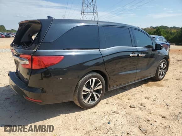 2020 Honda Odyssey Elite с VIN 5FNRL6H90LB033882, выставлен на аукционе Copart как лот 81150145 с пробегом 79 762 миль миль и Списание • Salvage title. История ставок и продаж доступна на DreamBid. Изображение 3.