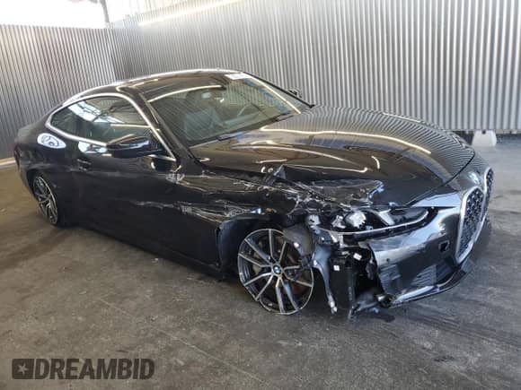 2025 BMW 4 Series 430i with VIN WBA43DA05SCT20072, listed as a Copart auction lot 85909345 with 23,004 mi miles and Clean title. Bid and sale history available at DreamBid. Image 4.