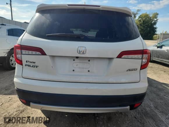 2019 Honda Pilot EX with VIN 5FNYF6H31KB065026, listed as a Copart auction lot 81438695 with 127,591 mi miles and Salvage title. Bid and sale history available at DreamBid. Image 6.