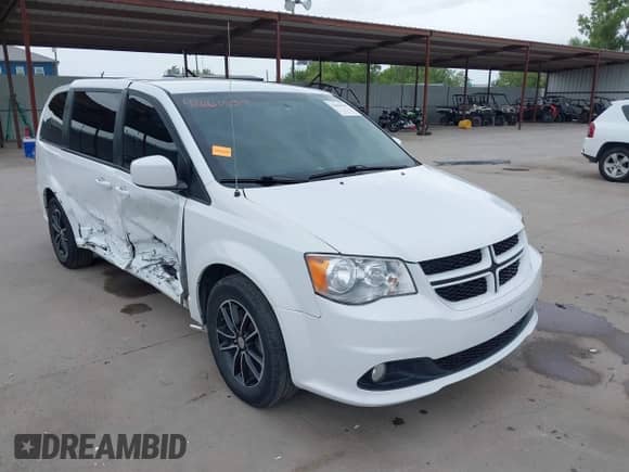 2018 Dodge Grand Caravan SE z VIN 2C4RDGBG0JR202794, wystawiony jako IAAI lot #42661539 z przebiegiem 125 361 mil mil oraz . Historia ofert i sprzedaży dostępna na DreamBid. Obrazek 1.