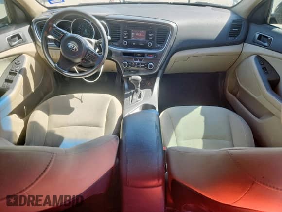 2014 Kia Optima LX with VIN 5XXGM4A75EG265931, listed as a Copart auction lot 82403665 with 132,110 mi miles and Clean title. Bid and sale history available at DreamBid. Image 8.