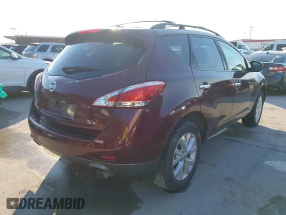 2012 Nissan Murano LE с VIN JN8AZ1MU1CW103883, выставлен на аукционе IAAI как лот 43355687 с пробегом 197 908 миль миль и . История ставок и продаж доступна на DreamBid. Изображение 4.