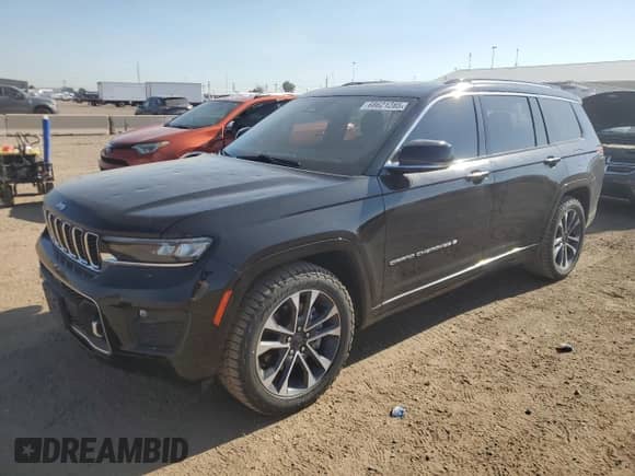 2022 Jeep Grand Cherokee Overland с VIN 1C4RJKDG1N8564532, выставлен на аукционе Copart как лот 68621285 с пробегом 52 604 миль миль и Чистый • Clean title. История ставок и продаж доступна на DreamBid. Изображение 1.