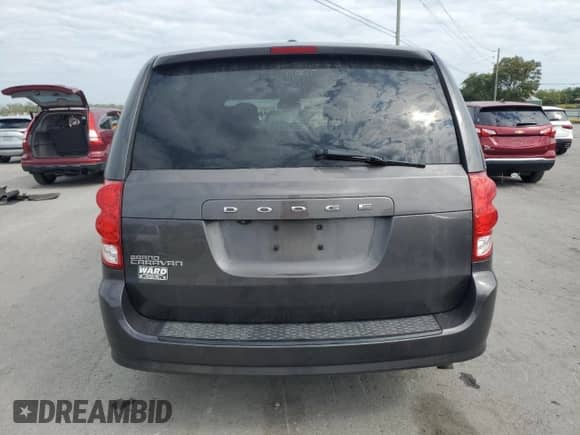 2019 Dodge Grand Caravan SE Plus with VIN 2C4RDGBG2KR602972, listed as a Copart auction lot 80102175 with 127,549 mi miles and Salvage title. Bid and sale history available at DreamBid. Image 6.