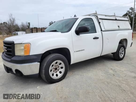2008 GMC Sierra 1500 Work Truck z VIN 1GTEC14X48Z129263, wystawiony jako IAAI lot #41748174 z przebiegiem 263 584 mil mil oraz . Historia ofert i sprzedaży dostępna na DreamBid. Obrazek 1.