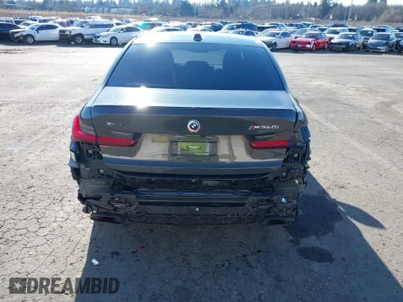 2023 BMW 3 Series M340i xDrive with VIN 3MW49FF08P8C81656, listed as a IAAI auction lot 41358929 with 23,154 mi miles and . Bid and sale history available at DreamBid. Image 17.