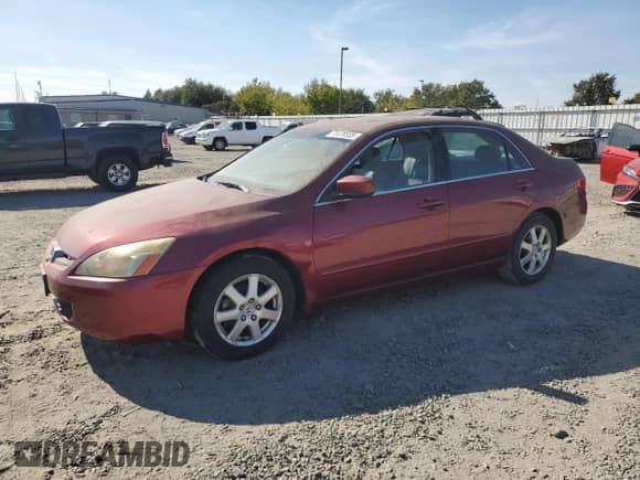 2005 Honda Accord EX-L с VIN 1HGCM66885A074805, выставлен на аукционе Copart как лот 71470335 с пробегом 162 110 миль миль и Чистый • Clean title. История ставок и продаж доступна на DreamBid. Изображение 1.