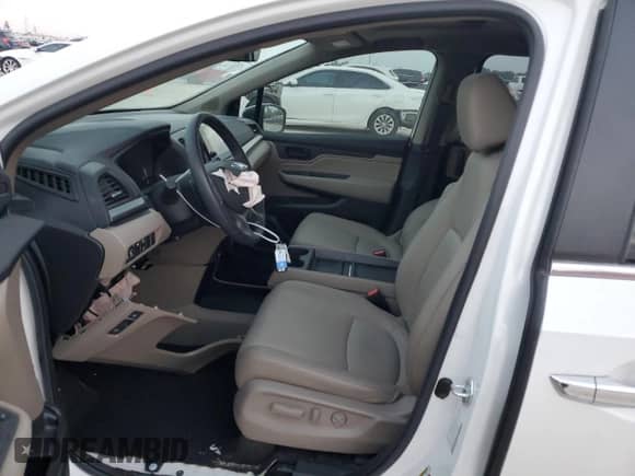 2023 Honda Odyssey EX-L с VIN 5FNRL6H69PB031219, выставлен на аукционе Copart как лот 76495513 с пробегом 12 351 миль миль и Списание • Salvage title. История ставок и продаж доступна на DreamBid. Изображение 7.