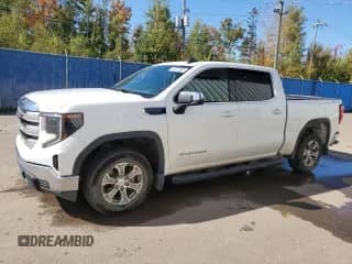 2023 GMC Sierra 1500 SLE with VIN 3GTUUBED4PG272005, listed as a Copart auction lot 85482475 with 62,579 mi miles and Clean title. Bid and sale history available at DreamBid. Image 1.