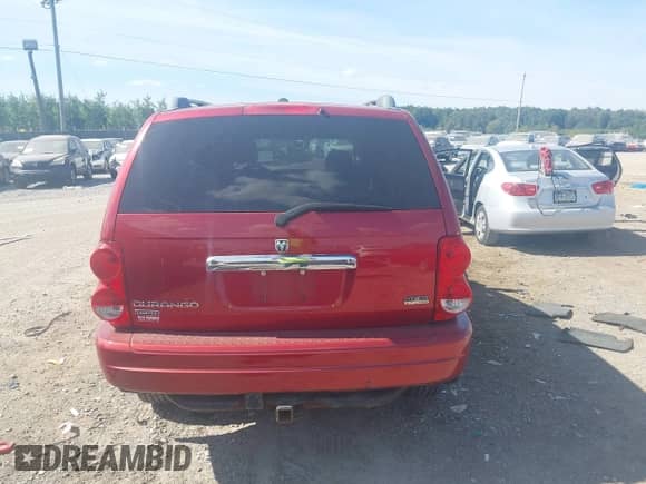 2006 Dodge Durango Limited with VIN 1D4HB58226F164634, listed as a IAAI auction lot 43356436 with 81,161 mi miles and . Bid and sale history available at DreamBid. Image 16.