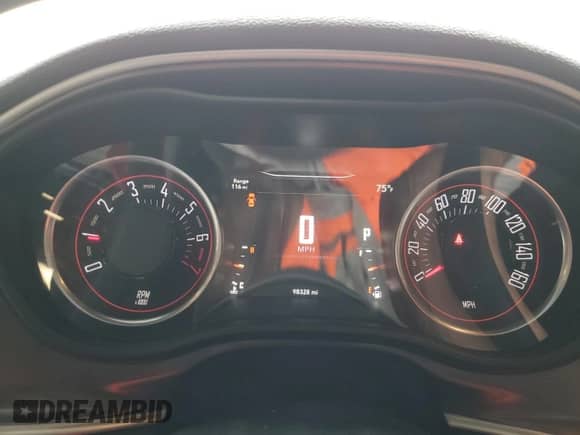 2020 Dodge Challenger SXT with VIN 2C3CDZAG5LH134007, listed as a Copart auction lot 80197975 with 98,328 mi miles and Non repairable. Bid and sale history available at DreamBid. Image 9.