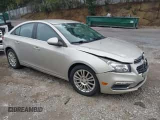 2015 Chevrolet Cruze ECO с VIN 1G1PH5SB6F7136578, выставлен на аукционе IAAI как лот 43146534 с пробегом 181 962 миль миль и . История ставок и продаж доступна на DreamBid. Изображение 1.