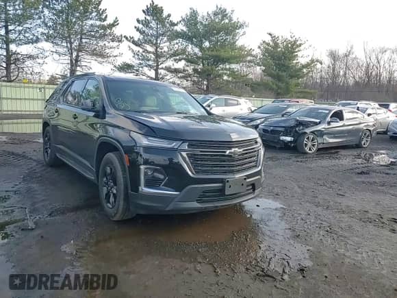 2022 Chevrolet Traverse LS z VIN 1GNEVFKW5NJ120168, wystawiony jako Copart lot #50798015 z przebiegiem 45 373 mil mil oraz Szkoda całkowita • Salvage title. Historia ofert i sprzedaży dostępna na DreamBid. Obrazek 11.