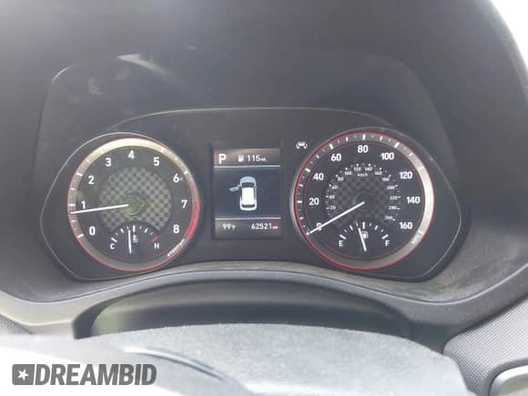 2019 Hyundai Veloster 2.0 with VIN KMHTG6AF3KU001598, listed as a IAAI auction lot 42590985 with 62,521 mi miles and . Bid and sale history available at DreamBid. Image 7.