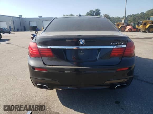 2014 BMW 7 Series ALPINA B7 with VIN WBAYE8C50ED780444, listed as a Copart auction lot 81430935 with 145,351 mi miles and Salvage title. Bid and sale history available at DreamBid. Image 6.