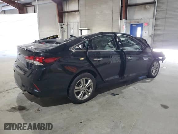 2019 Hyundai Sonata SEL with VIN 5NPE34AF9KH792923, listed as a Copart auction lot 84893285 with Not provided miles and Non repairable. Bid and sale history available at DreamBid. Image 3.