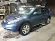 2014 Nissan Murano SL with VIN JN8AZ1MW1EW524765, listed as a Copart auction lot 82300355 with 126,228 mi miles and Salvage title. Bid and sale history available at DreamBid. Image 1.