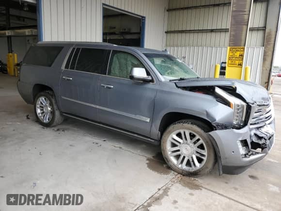 2018 Cadillac Escalade ESV Platinum with VIN 1GYS4KKJ3JR173520, listed as a Copart auction lot 64992735 with Not provided miles and Salvage title. Bid and sale history available at DreamBid. Image 4.
