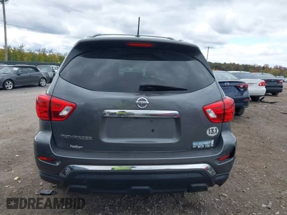 2018 Nissan Pathfinder S with VIN 5N1DR2MN1JC674002, listed as a IAAI auction lot 43531962 with 72,596 mi miles and . Bid and sale history available at DreamBid. Image 15.