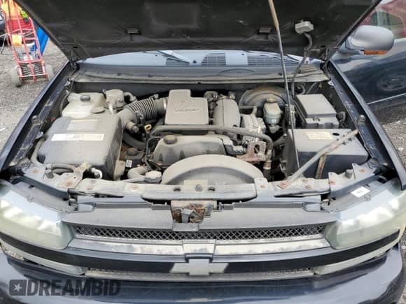 2002 Chevrolet TrailBlazer LS with VIN 1GNDT13S922463670, listed as a Copart auction lot 51736525 with 173,699 mi miles and Salvage title. Bid and sale history available at DreamBid. Image 12.