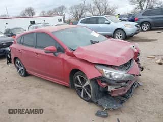 2018 Subaru Impreza Special Sports with VIN 4S3GTAK67J3718755, listed as a IAAI auction lot 41870079 with Not provided miles and . Bid and sale history available at DreamBid. Image 1.